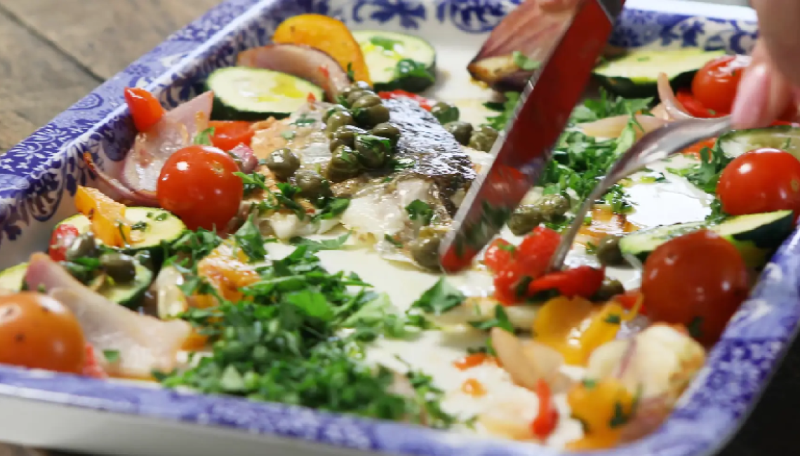 Sea Bass Healthy Eating & AGA Cooking AGA Living